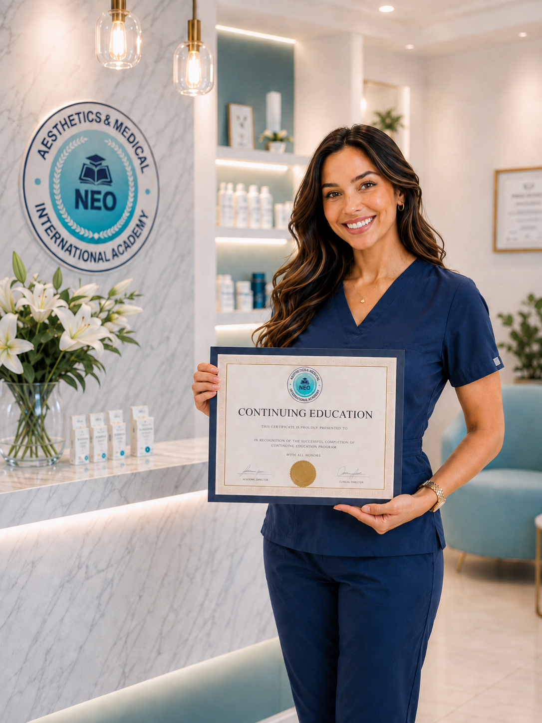 Continuing Education for Licensed Professionals | Neo Aesthetics and Medical International Academy Continuing education for licensed professionals at Neo Aesthetics and Medical International Academy in Hallandale Beach, FL